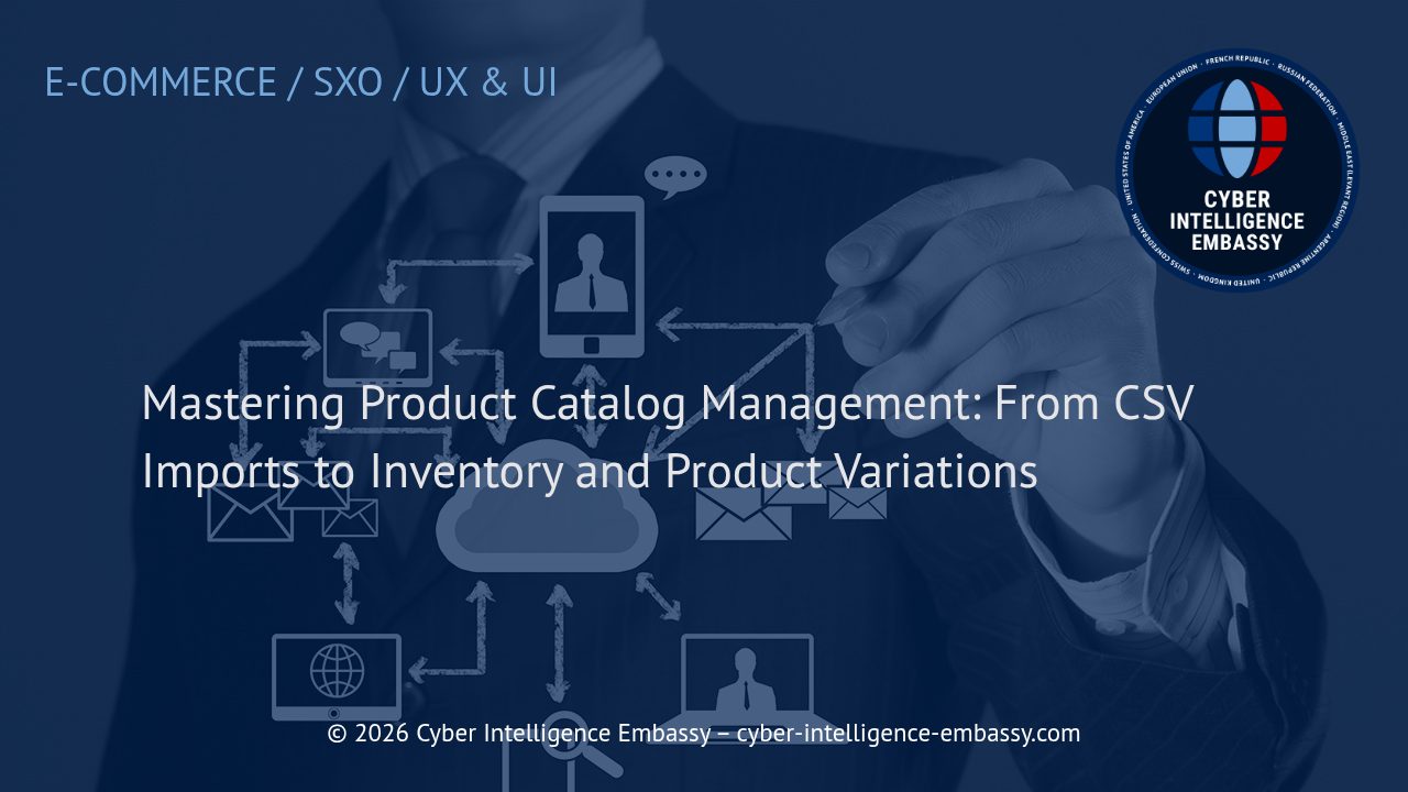 Mastering Product Catalog Management: From CSV Imports to Inventory and Product Variations