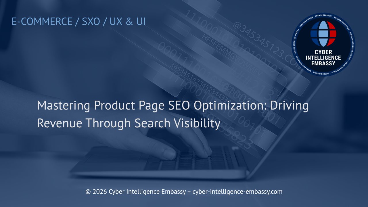 Mastering Product Page SEO Optimization: Driving Revenue Through Search Visibility