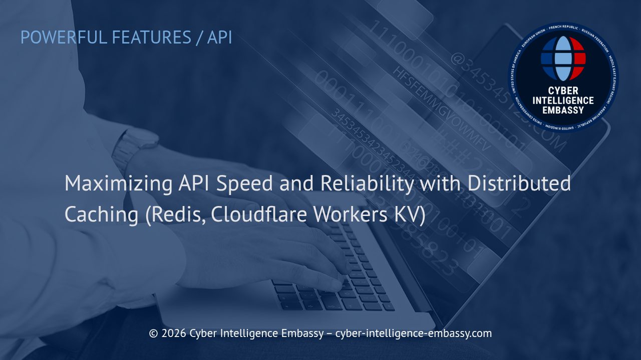Maximizing API Speed and Reliability with Distributed Caching (Redis, Cloudflare Workers KV)