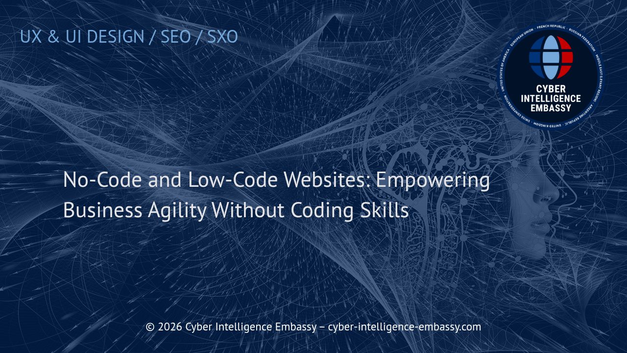 No-Code and Low-Code Websites: Empowering Business Agility Without Coding Skills