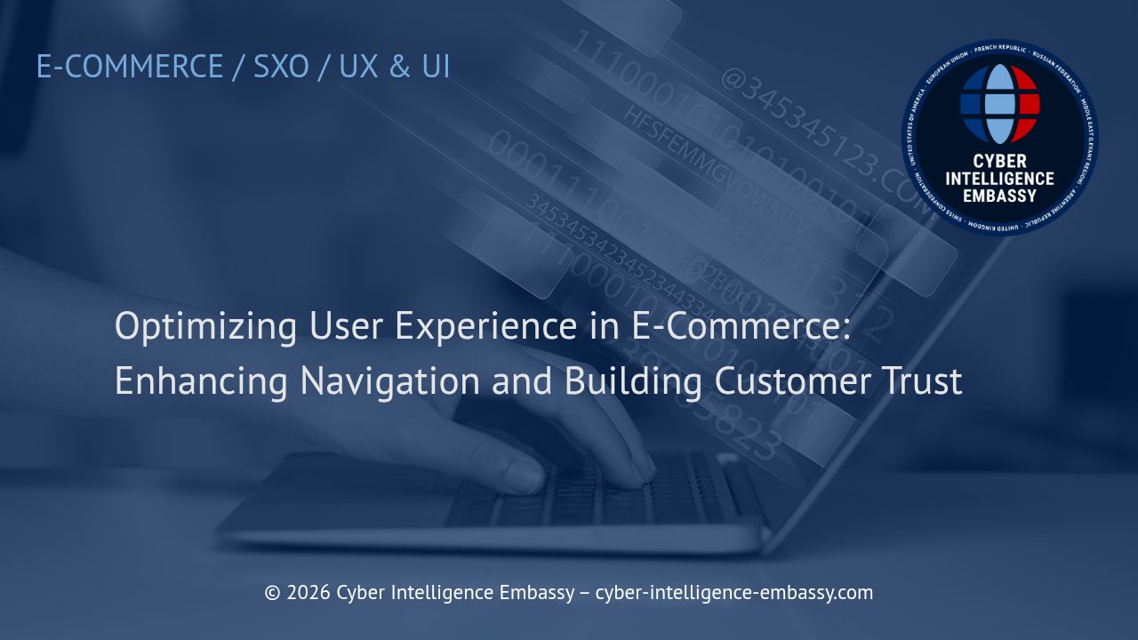 Optimizing User Experience in E-Commerce: Enhancing Navigation and Building Customer Trust