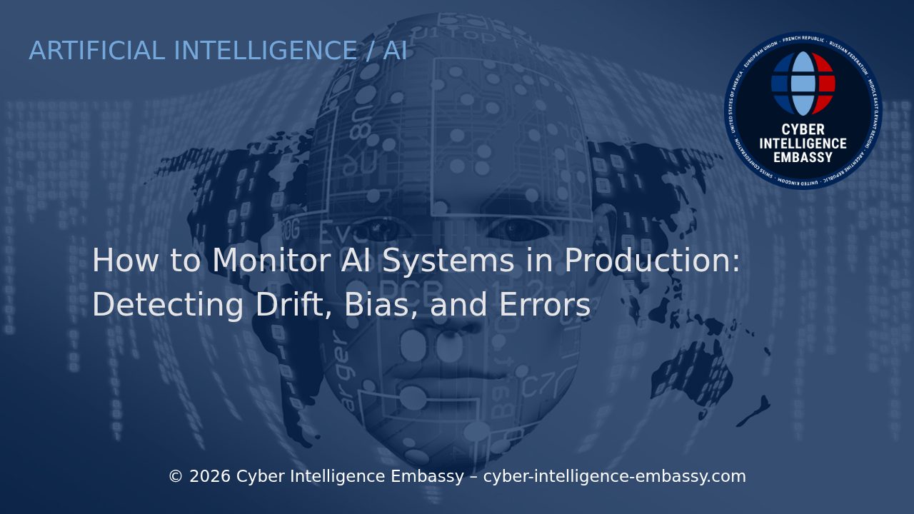How to Monitor AI Systems in Production: Detecting Drift, Bias, and Errors