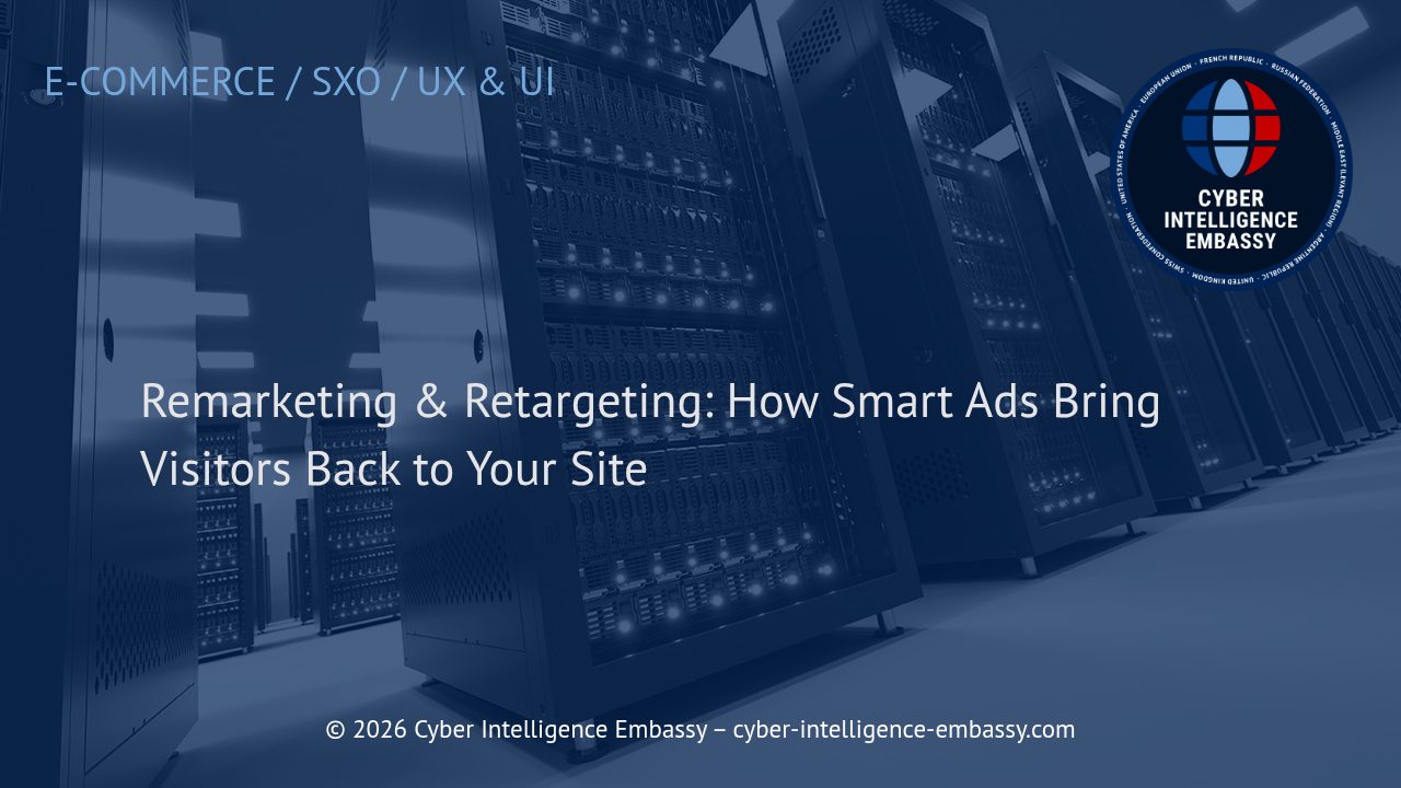 Remarketing & Retargeting: How Smart Ads Bring Visitors Back to Your Site