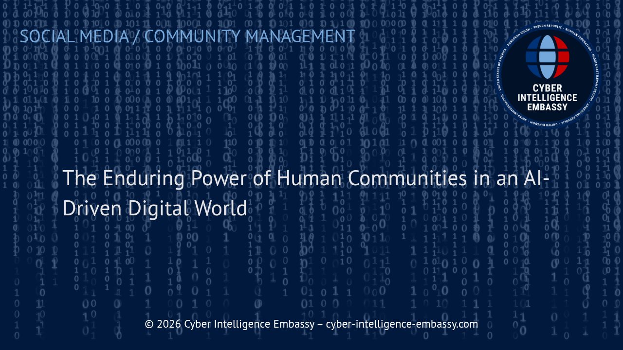 The Enduring Power of Human Communities in an AI-Driven Digital World