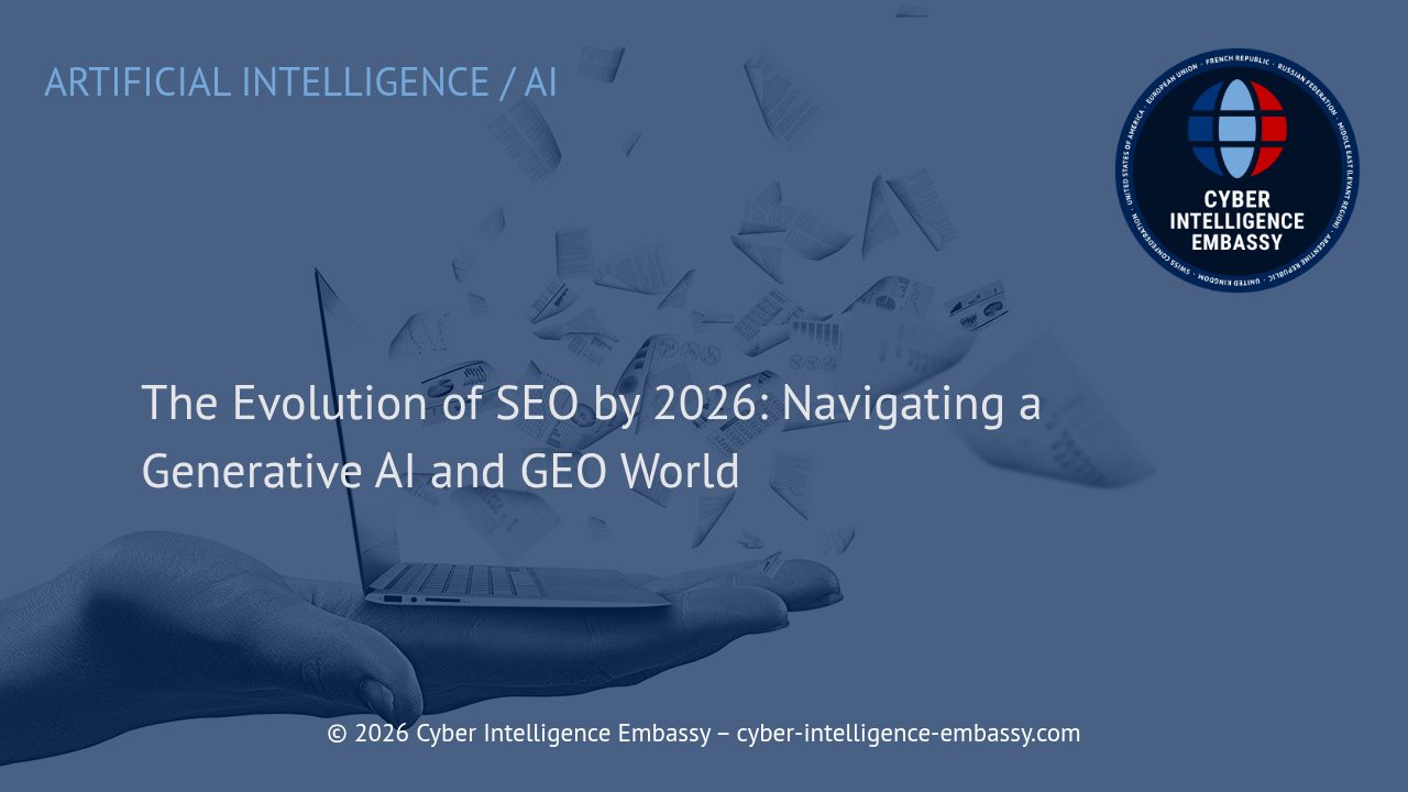 The Evolution of SEO by 2026: Navigating a Generative AI and GEO World