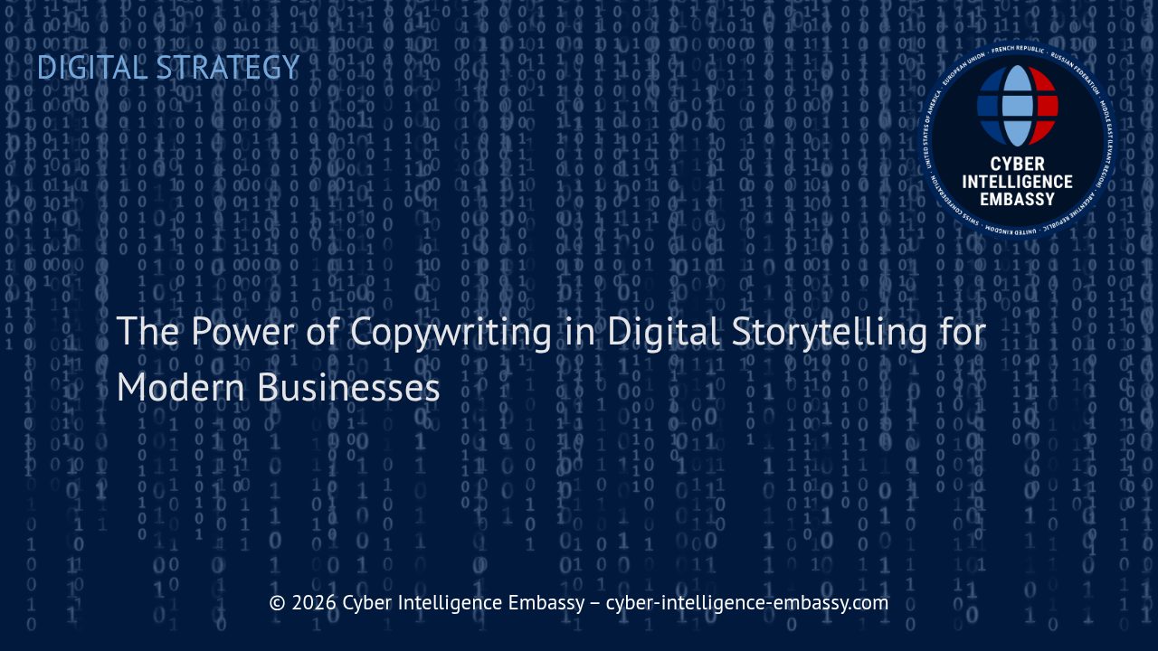 The Power of Copywriting in Digital Storytelling for Modern Businesses