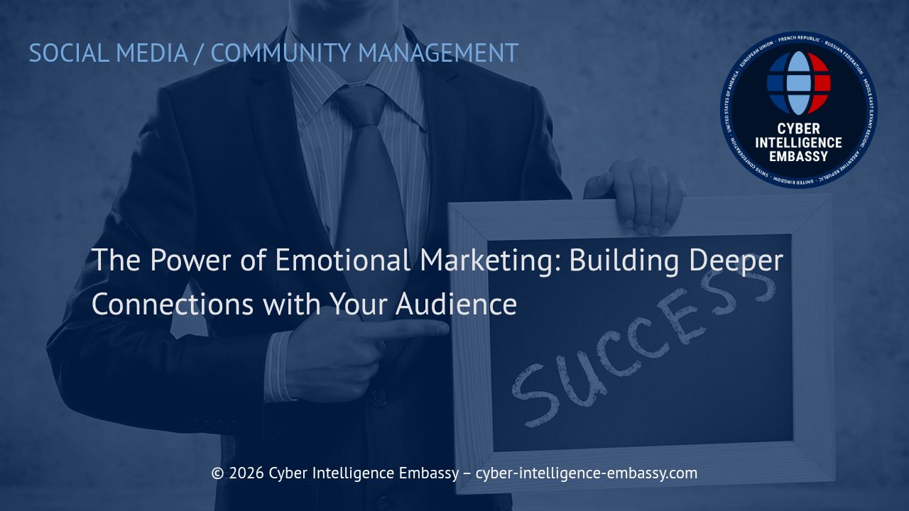 The Power of Emotional Marketing: Building Deeper Connections with Your Audience