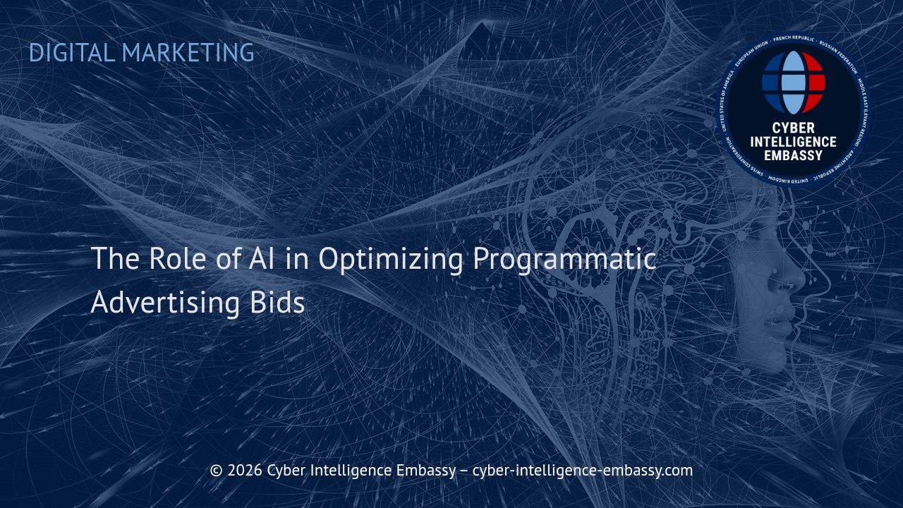 The Role of AI in Optimizing Programmatic Advertising Bids