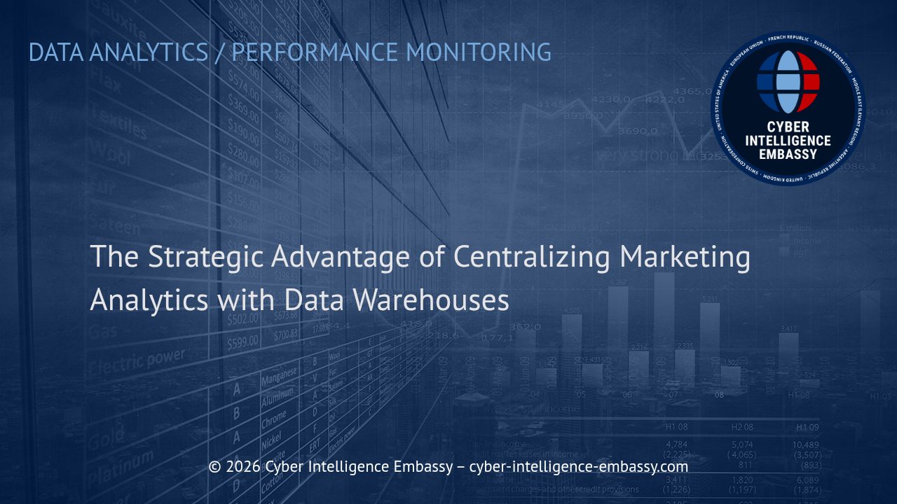 The Strategic Advantage of Centralizing Marketing Analytics with Data Warehouses
