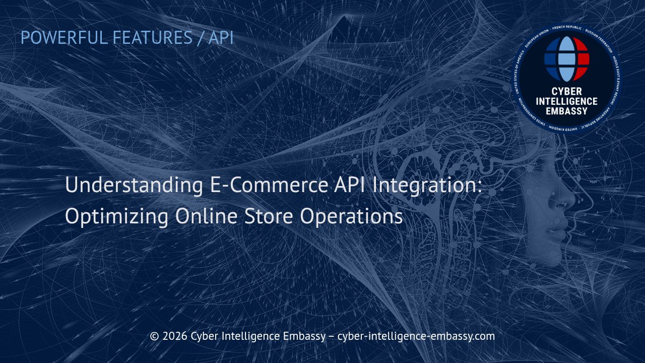 Understanding E-Commerce API Integration: Optimizing Online Store Operations