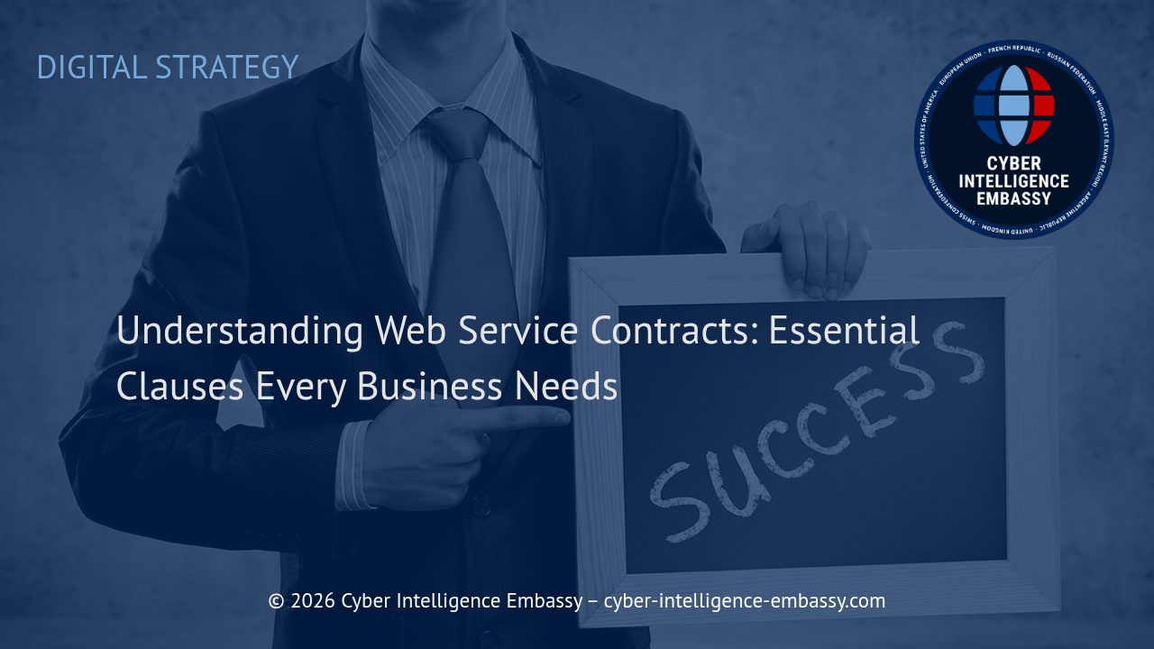 Understanding Web Service Contracts: Essential Clauses Every Business Needs