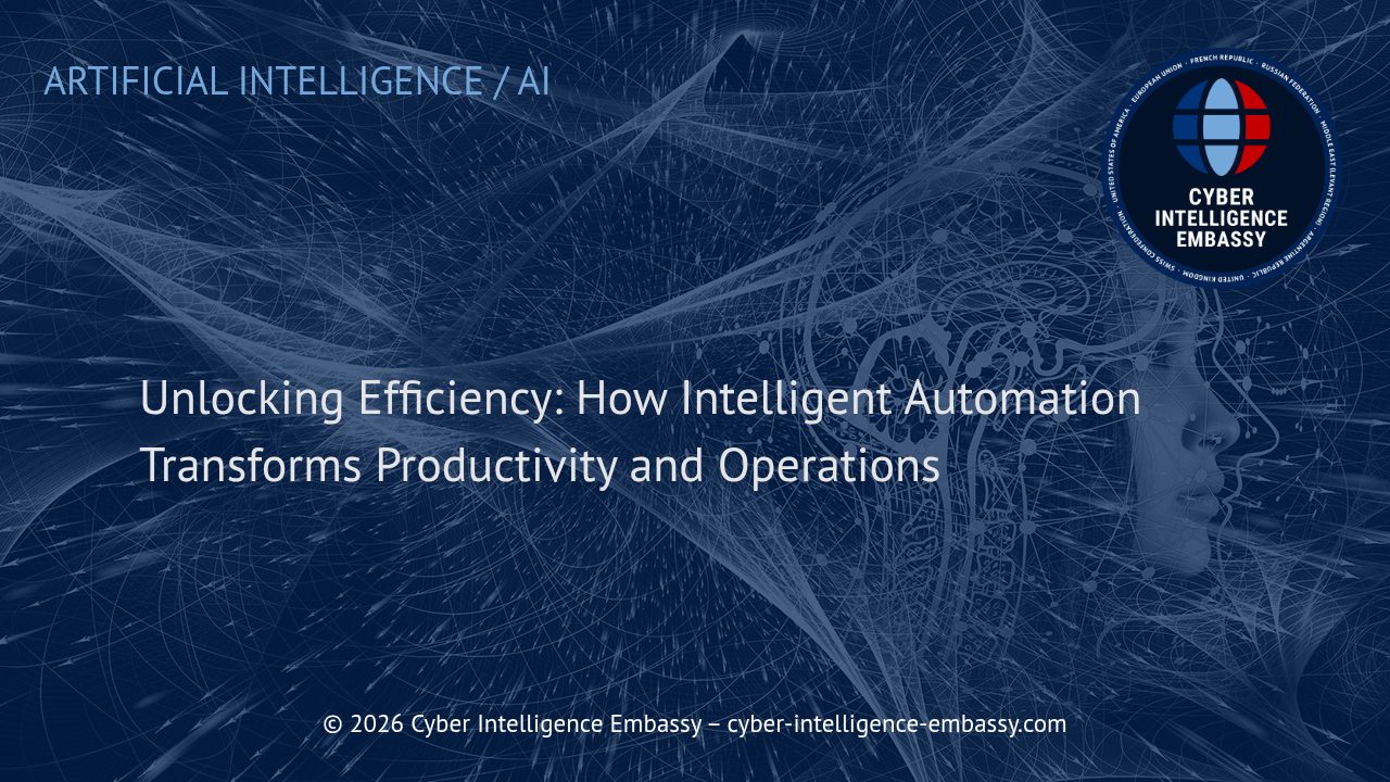 Unlocking Efficiency: How Intelligent Automation Transforms Productivity and Operations