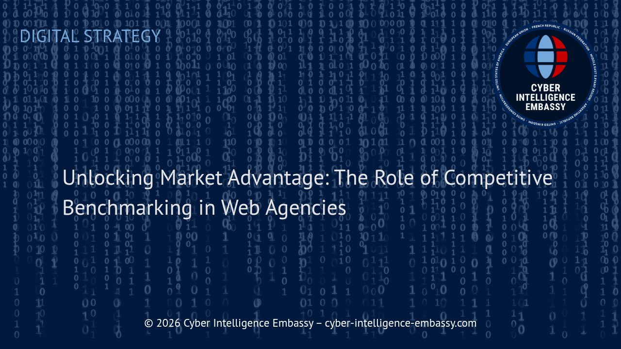 Unlocking Market Advantage: The Role of Competitive Benchmarking in Web Agencies