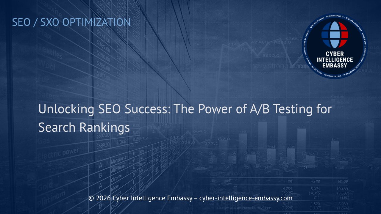 Unlocking SEO Success: The Power of A/B Testing for Search Rankings