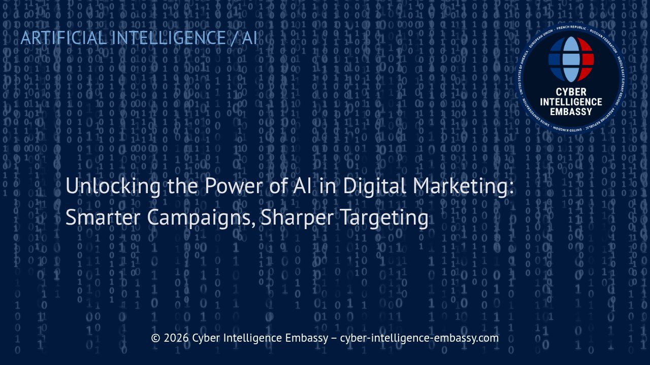 Unlocking the Power of AI in Digital Marketing: Smarter Campaigns, Sharper Targeting