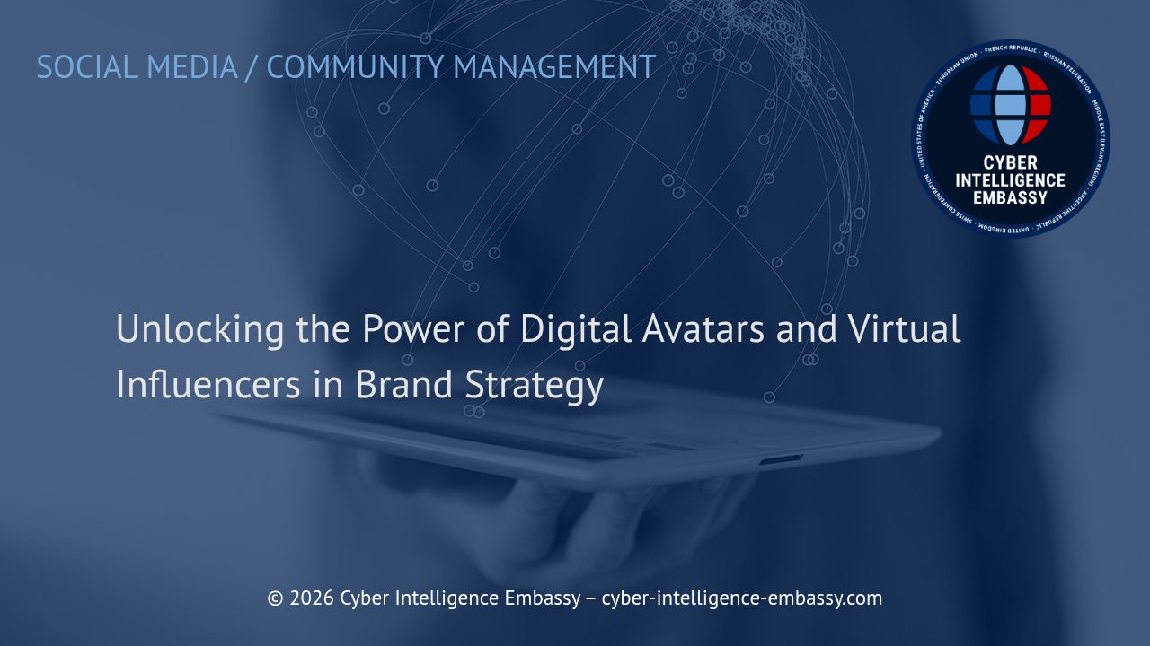 Unlocking the Power of Digital Avatars and Virtual Influencers in Brand Strategy