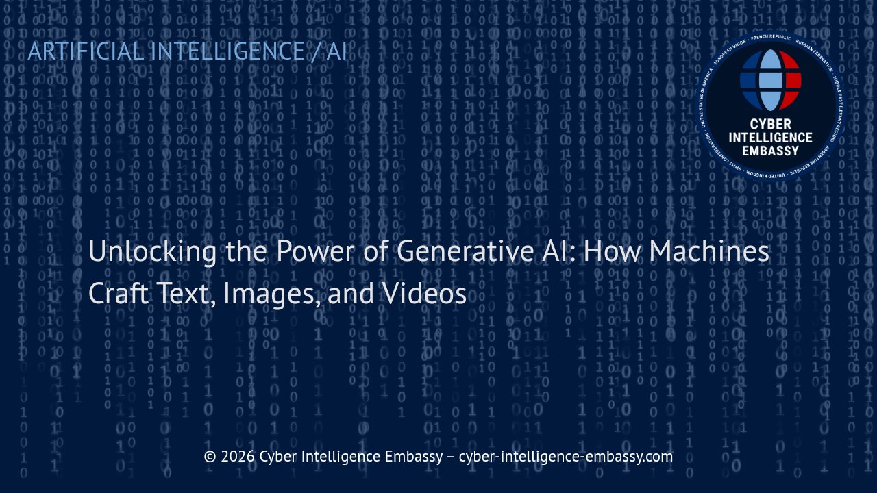 Unlocking the Power of Generative AI: How Machines Craft Text, Images, and Videos
