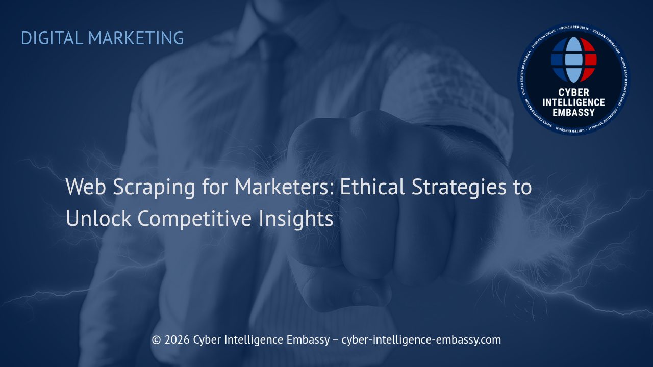Web Scraping for Marketers: Ethical Strategies to Unlock Competitive Insights