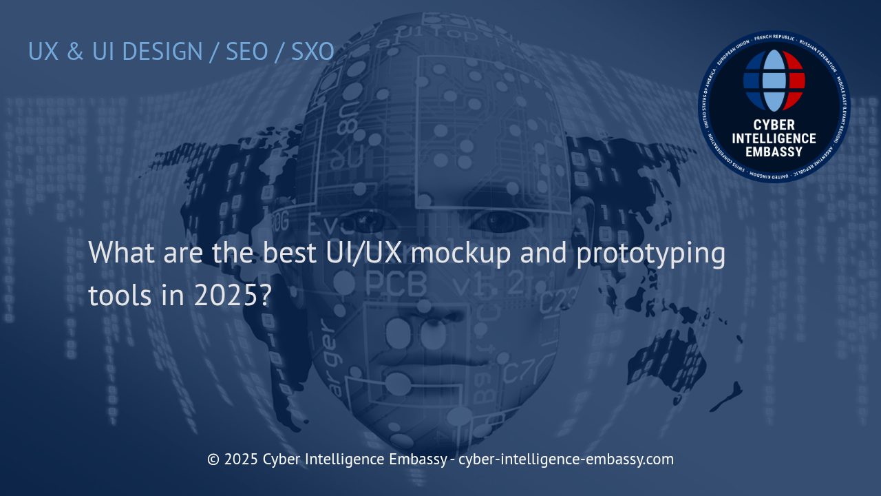 The Leading UI/UX Mockup and Prototyping Tools for Designers in 2025