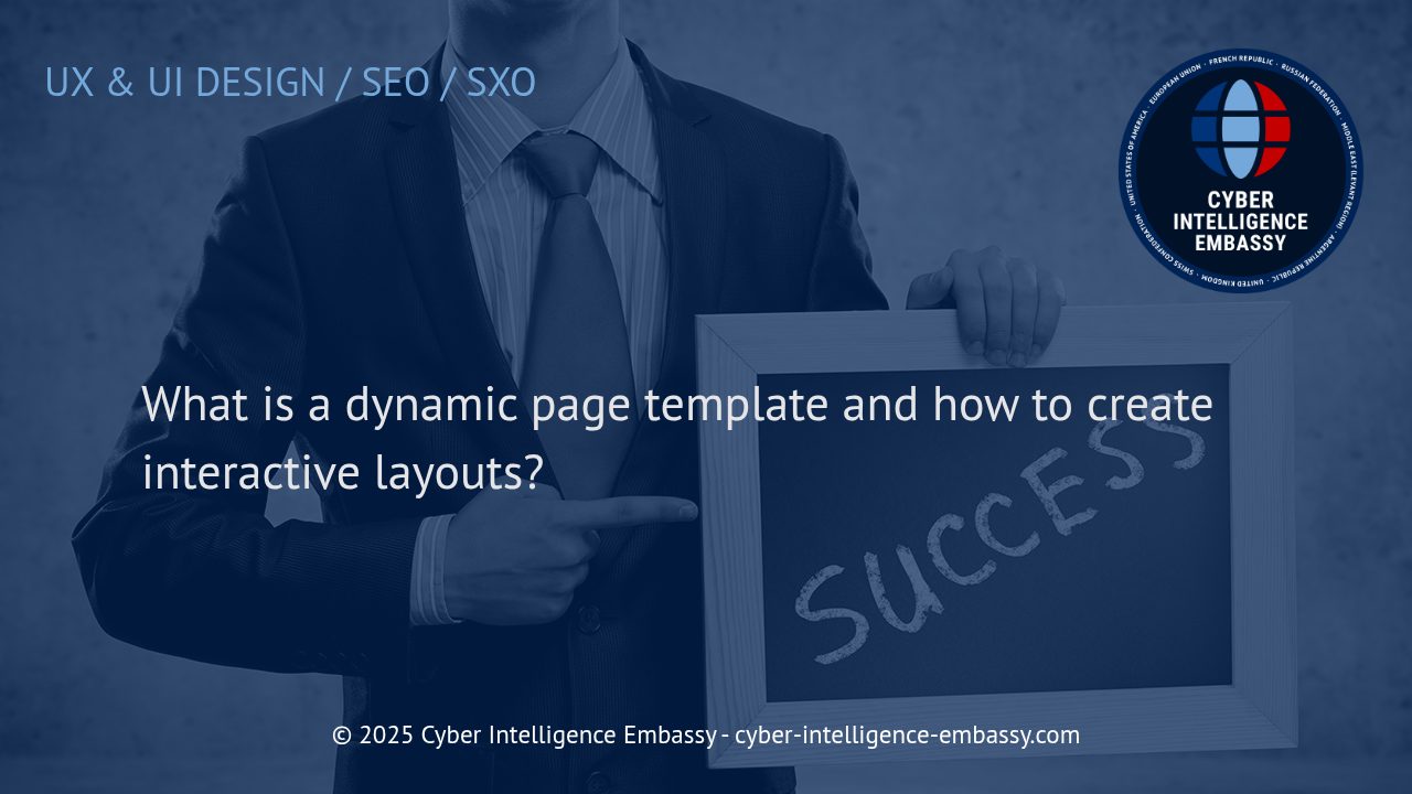 Unlocking the Power of Dynamic Page Templates for Interactive Business Websites