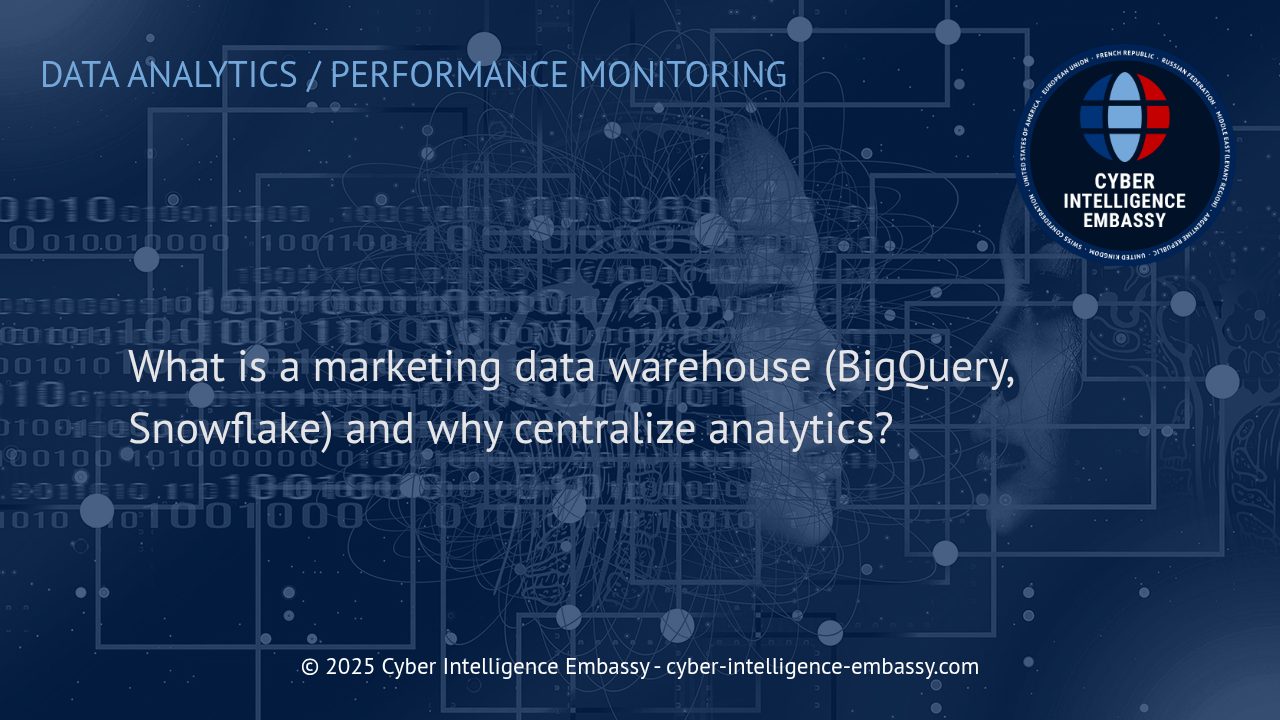 The Strategic Advantage of Centralizing Marketing Analytics with Data Warehouses