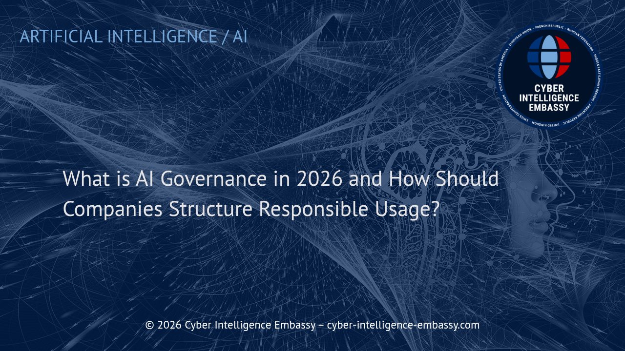 What is AI Governance in 2026 and How Should Companies Structure Responsible Usage?