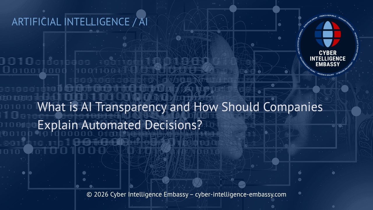 What is AI Transparency and How Should Companies Explain Automated Decisions?