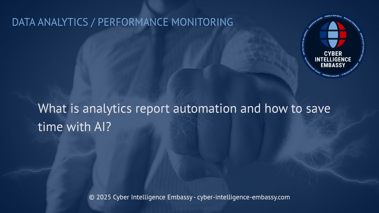 Maximizing Efficiency: Automating Analytics Reports with AI