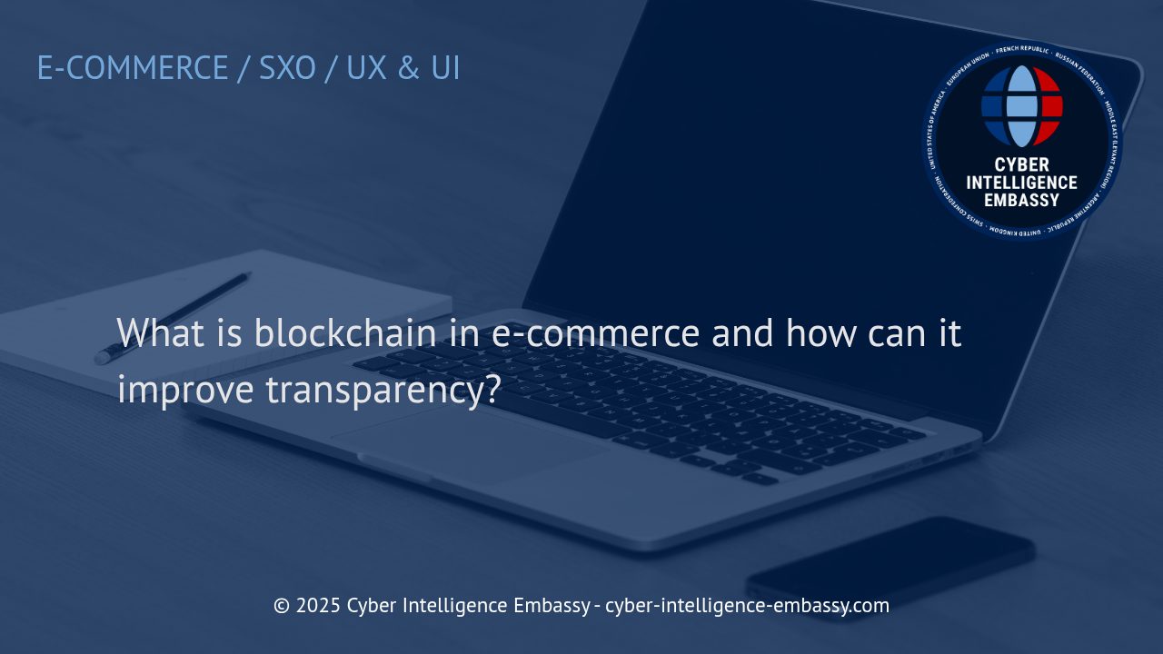 Unleashing Transparency in E-Commerce: The Transformative Power of Blockchain
