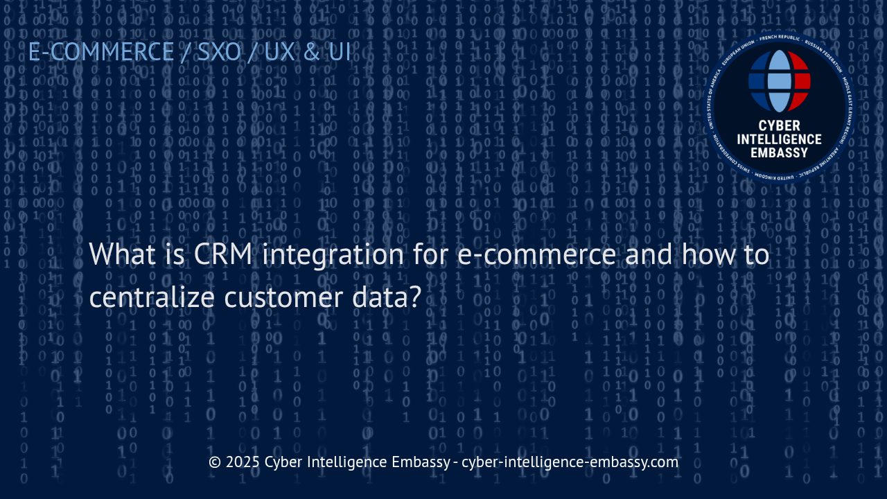 Unlocking E-Commerce Growth: Centralizing Customer Data Through CRM Integration