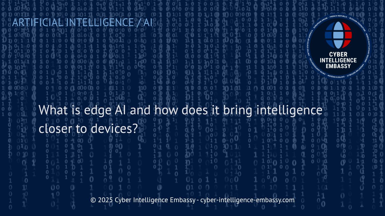 Edge AI: Empowering Smarter Devices at the Network's Frontier