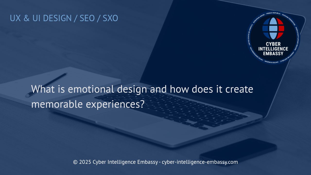 The Power of Emotional Design: Crafting Experiences That Resonate and Endure