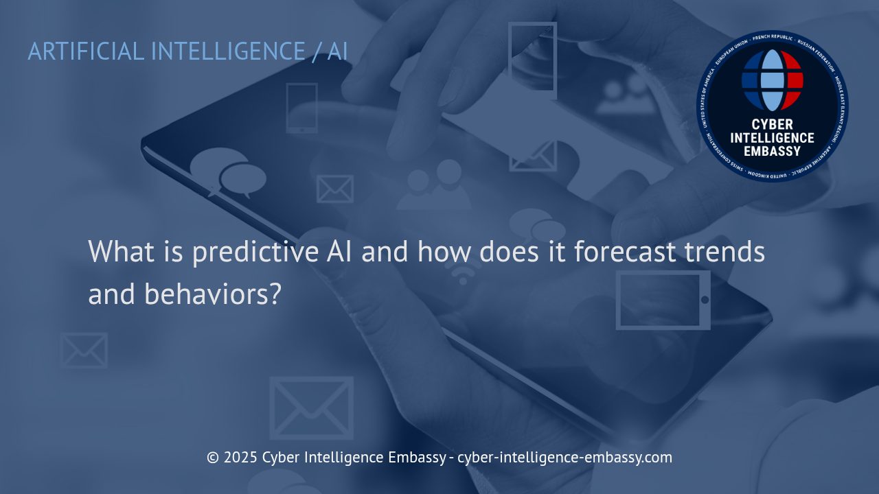 Understanding Predictive AI: How Artificial Intelligence Anticipates Future Trends and Behaviors