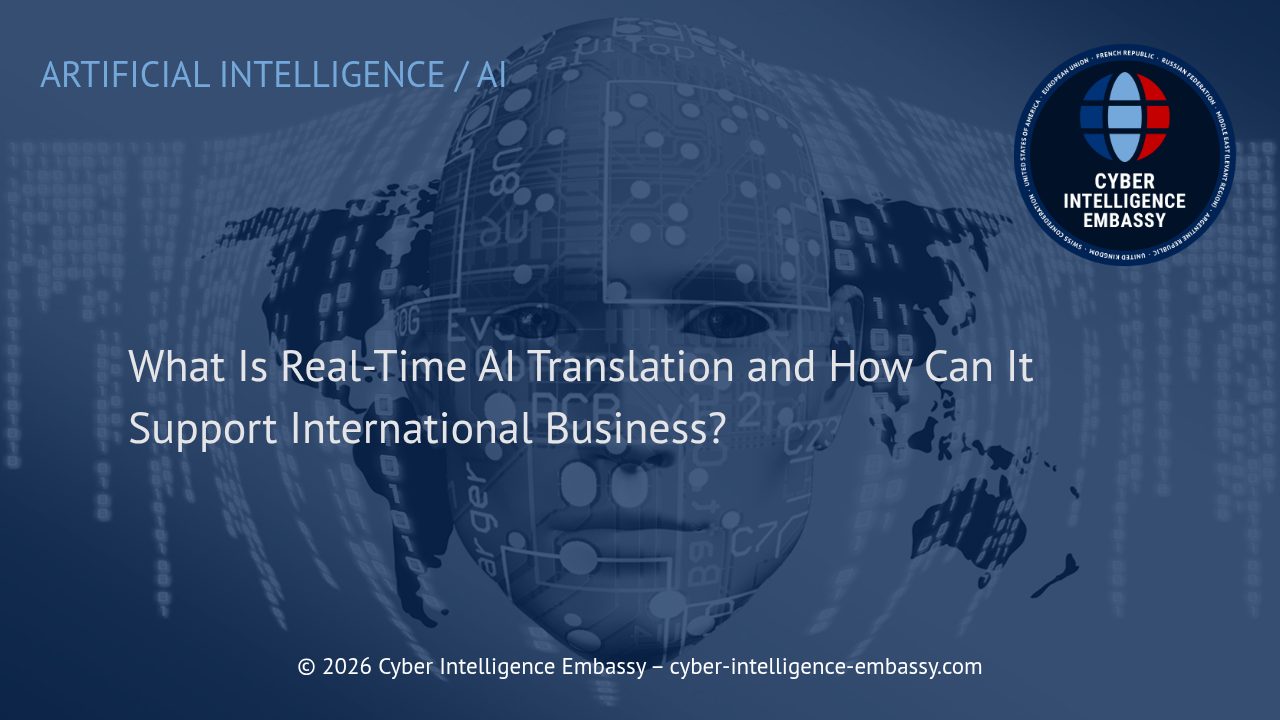 What Is Real-Time AI Translation and How Can It Support International Business?
