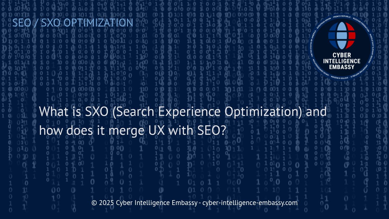 Unlocking SXO: The Future of Digital Visibility and User Satisfaction