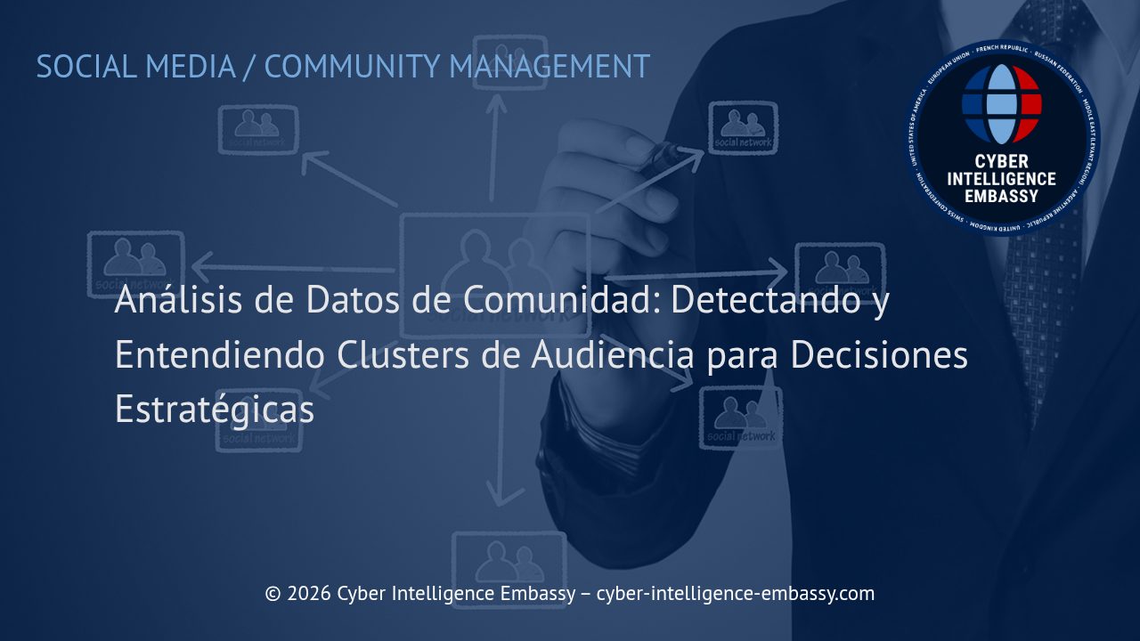 Análisis de Datos de Comunidad: Detectando y Entendiendo Clusters de Audiencia para Decisiones Estratégicas