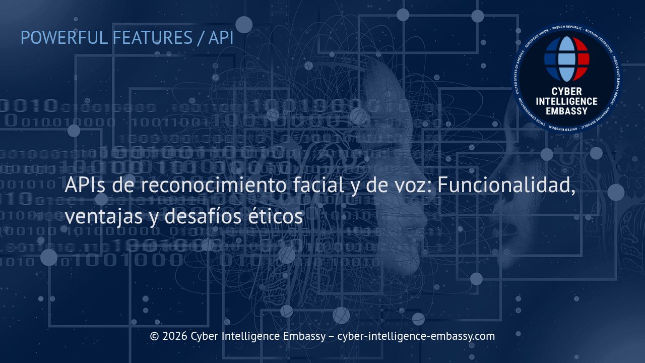 APIs de reconocimiento facial y de voz: Funcionalidad, ventajas y desafíos éticos
