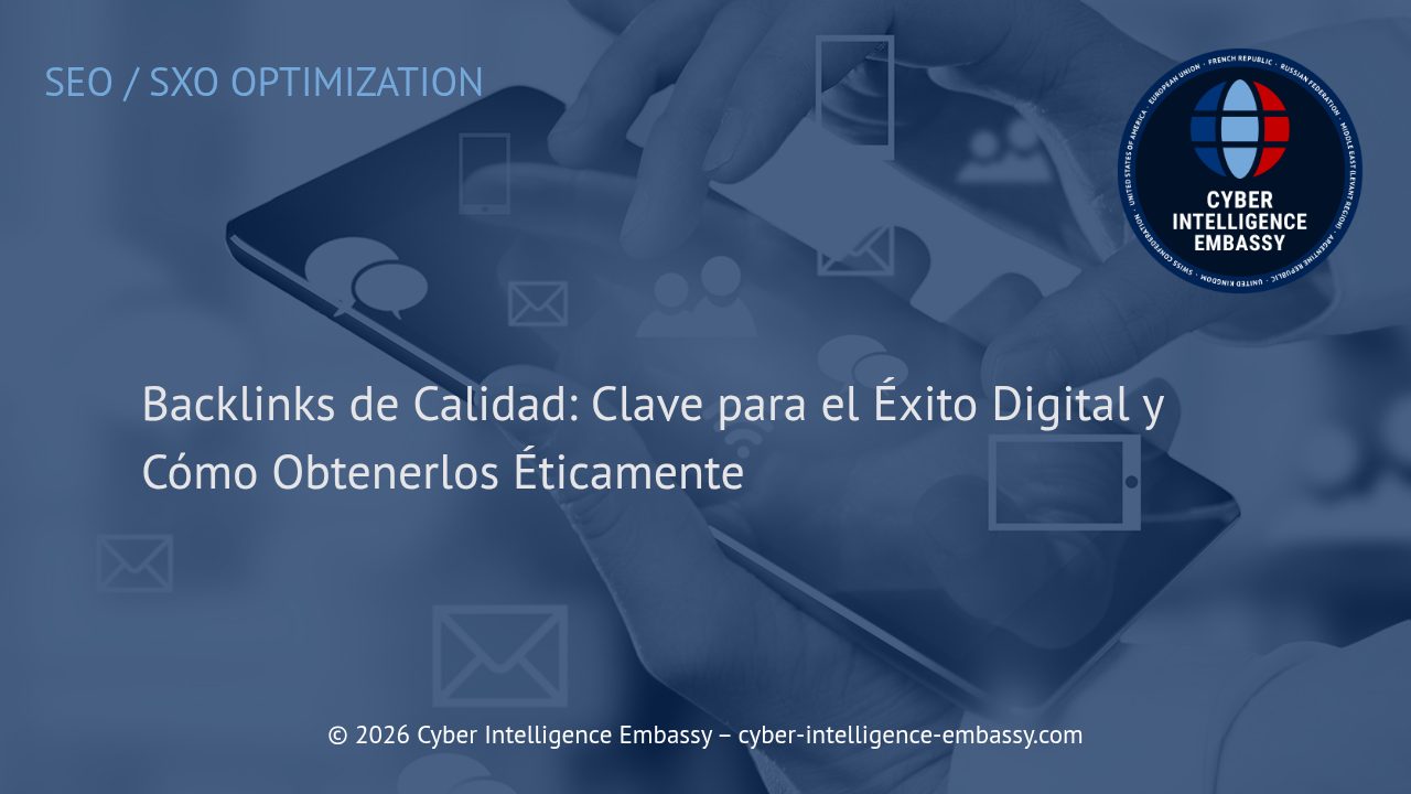 Backlinks de Calidad: Clave para el Éxito Digital y Cómo Obtenerlos Éticamente