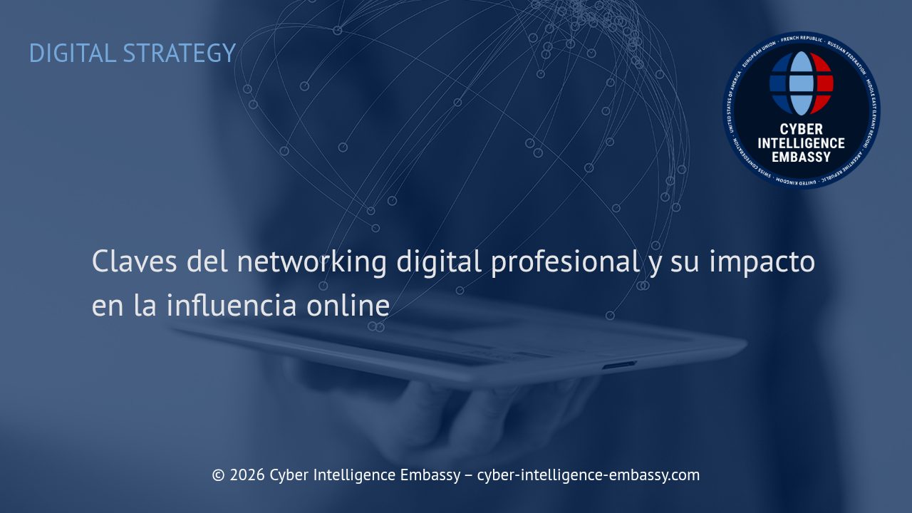 Claves del networking digital profesional y su impacto en la influencia online