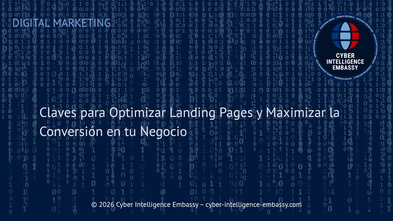Claves para Optimizar Landing Pages y Maximizar la Conversión en tu Negocio