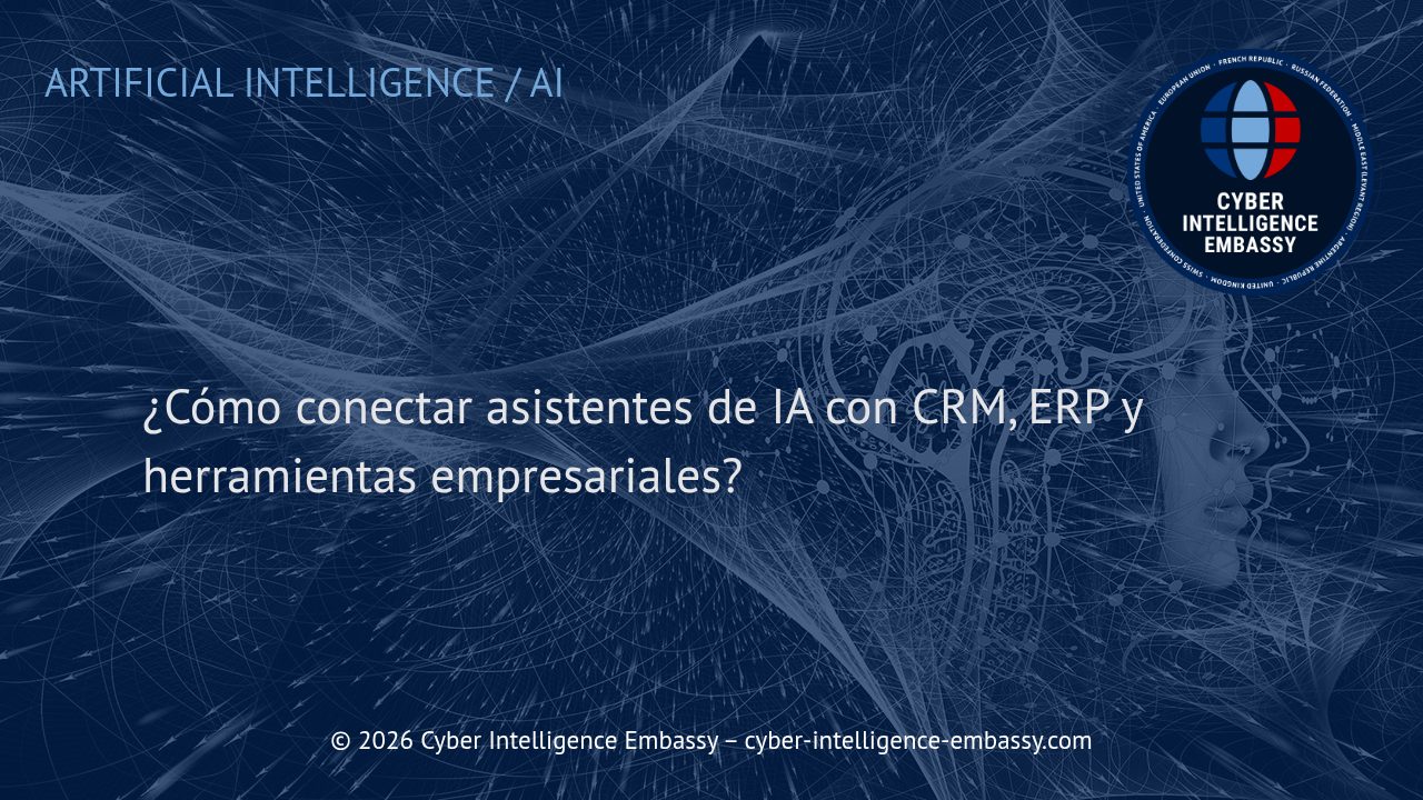 ¿Cómo conectar asistentes de IA con CRM, ERP y herramientas empresariales?