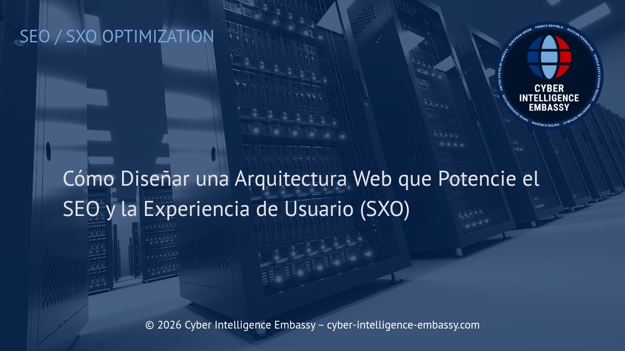 Cómo Diseñar una Arquitectura Web que Potencie el SEO y la Experiencia de Usuario (SXO)