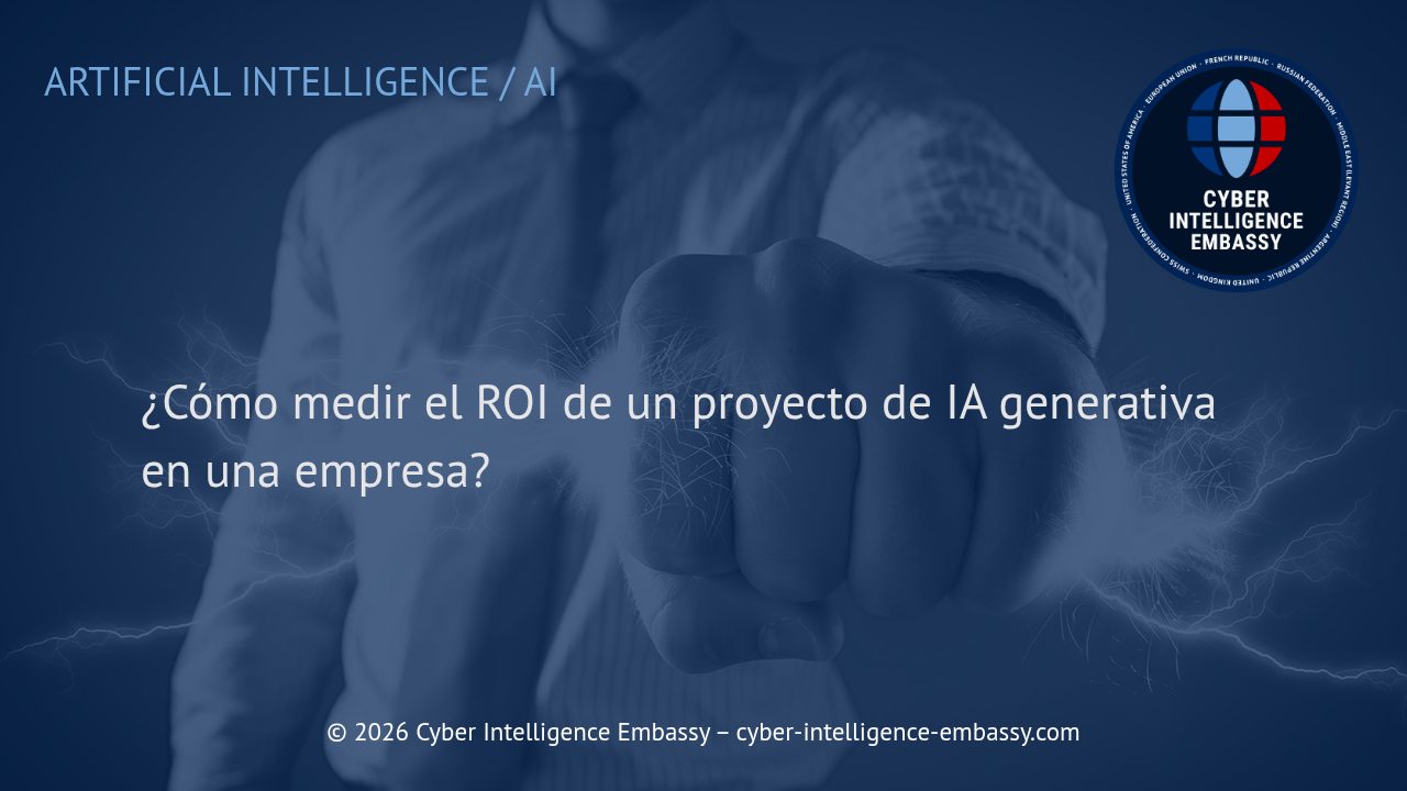 ¿Cómo medir el ROI de un proyecto de IA generativa en una empresa?