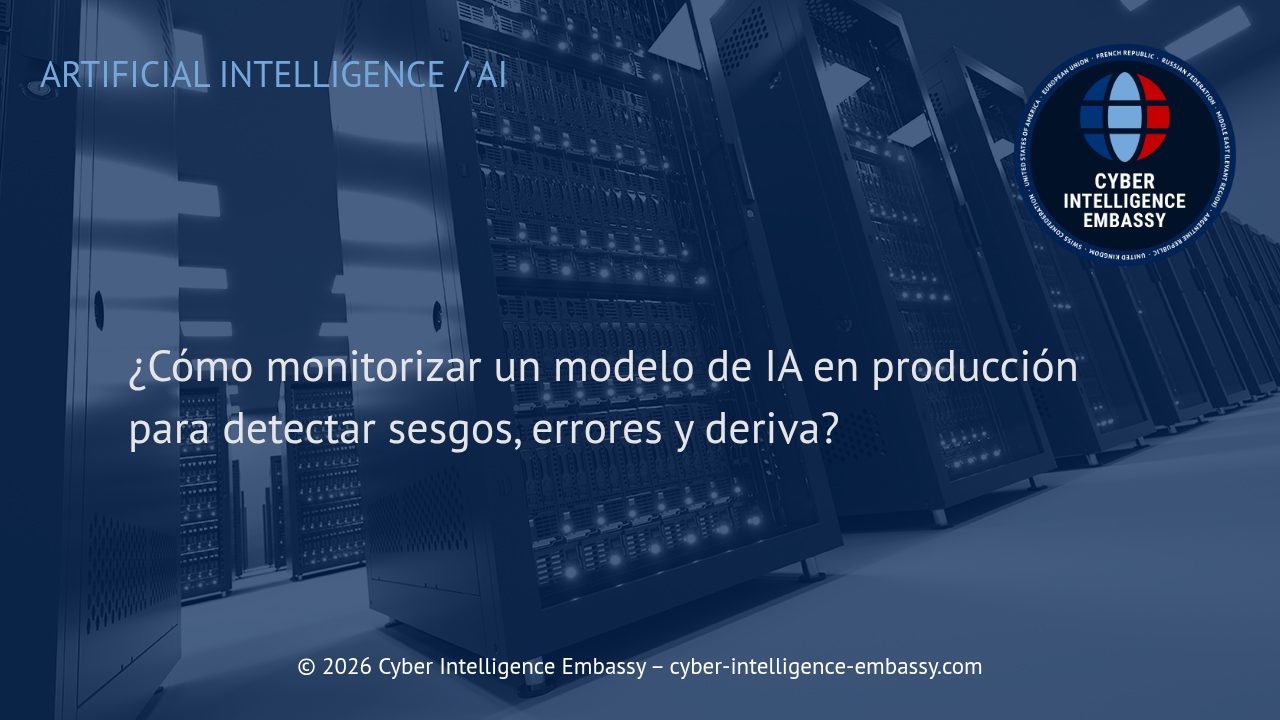 ¿Cómo monitorizar un modelo de IA en producción para detectar sesgos, errores y deriva?