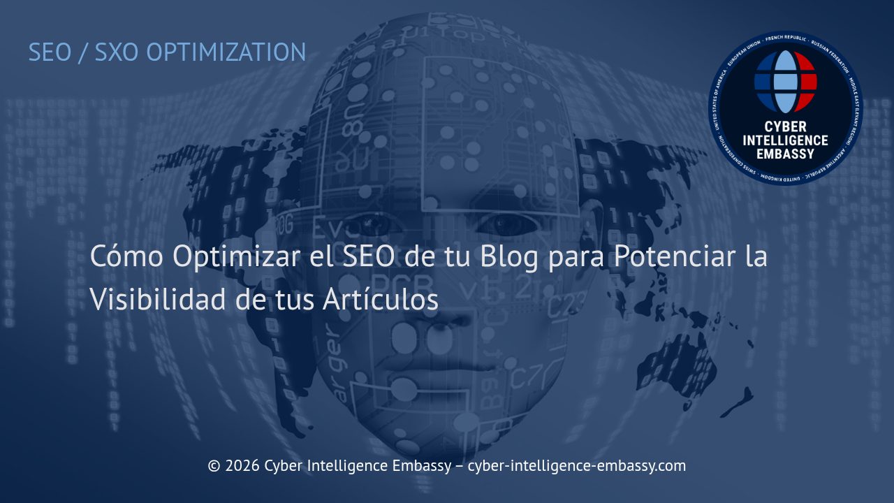 Cómo Optimizar el SEO de tu Blog para Potenciar la Visibilidad de tus Artículos