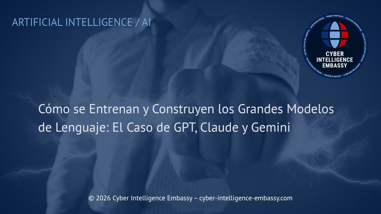 Cómo se Entrenan y Construyen los Grandes Modelos de Lenguaje: El Caso de GPT, Claude y Gemini