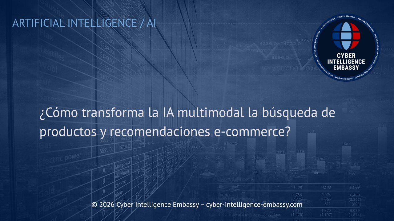 ¿Cómo transforma la IA multimodal la búsqueda de productos y recomendaciones e-commerce?