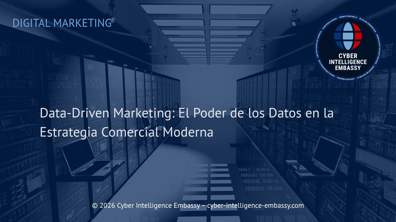 Data-Driven Marketing: El Poder de los Datos en la Estrategia Comercial Moderna