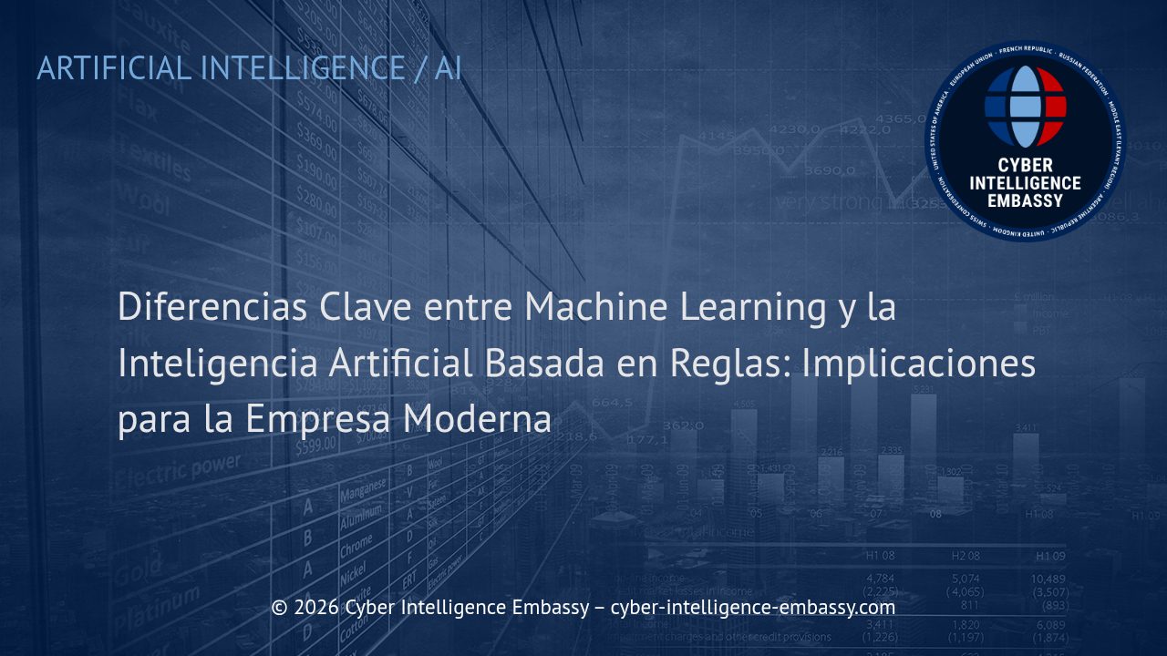 Diferencias Clave entre Machine Learning y la Inteligencia Artificial Basada en Reglas: Implicaciones para la Empresa Moderna