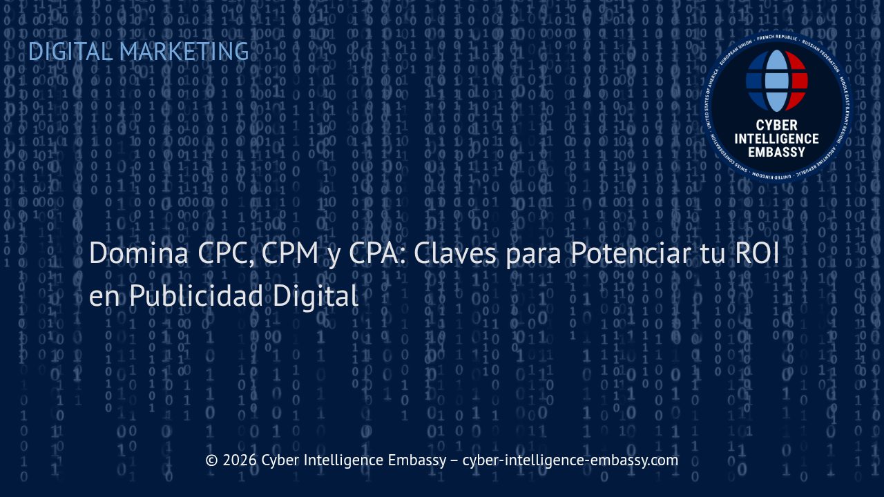 Domina CPC, CPM y CPA: Claves para Potenciar tu ROI en Publicidad Digital